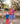 SMU Red Mustang Leggings