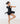 Black S/S Twirl Leotard