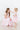 Castles & Rainbows Flutter Sleeve Twirl Dress