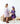 Violets in Bloom 3/4 Sleeve Ruffle Twirl Dress
