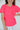 Neon Pink Ruffle Pocket Tee
