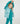 Turquoise Dot Puffer Vest