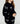 Black/Coconut Bow Cozy Cardigan