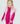 Pink Iridescent Puffer Vest