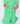 Seafoam Green Scrunchy Twirl Skort