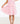 Bubblegum Pink Scrunchy Twirl Skort