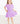 Bright Lilac Scrunchy Twirl Skort