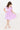 Bright Lilac S/S Pocket Twirl Dress