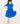 Royal Blue S/S Pocket Twirl Dress