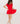 Red S/S Twirl Leotard