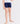 Navy Twirl Shorts