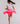 Neon Pink Twirl Skort