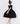 Black S/S Pocket Twirl Dress