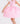 Bubblegum Pink Tank Pocket Twirl Dress