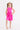 Hot Pink Tank Pocket Twirl Dress
