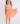 Neon Coral Tank Pocket Twirl Dress