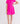 Hot Pink T-Shirt Dress
