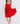 Red Tank Pocket Twirl Dress
