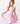 Bubblegum Pink S/S Ruffle Tee