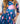 Poppies 3/4 Sleeve Pocket Twirl Dress