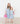 Crazy Daisy 3/4 Sleeve Pocket Twirl Dress