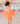 Neon Coral Tank Tutu Leotard