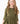 Olive 3/4 Sleeve Pocket Twirl Dress