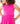 Hot Pink Tank Pocket Twirl Dress