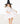 Peek-a-Boo 3/4 Sleeve Pocket Twirl Dress
