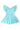 Aqua S/S Twirl Leotard