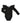 Black L/S Flutter Sleeve Leotard