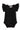 Black S/S Flutter Bodysuit