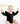 Black L/S Flutter Bodysuit