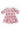Candy Cane Cutie 3/4 Sleeve Twirl Bodysuit