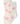 Coconut/Light Pink Heart Cozy Socks