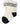 Coconut/Black Sporty Cozy Socks