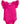 Hot Pink S/S Flutter Bodysuit