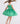 Kelly Green Tank Pocket Twirl Dress