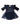 Light Navy Velvet Tutu Bodysuit