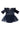Light Navy Velvet Tutu Bodysuit