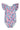 Love Blooms S/S Flutter Sleeve Leotard