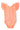 Neon Coral S/S Flutter Sleeve Leotard