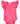 Neon Pink S/S Flutter Bodysuit