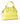 Neon Yellow Glitter Girl's Crossbody Purse