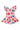 Retro Floral S/S Twirl Leotard