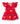 SMU Red Mustang Flutter Twirl Bodysuit