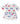SMU White Mustang 3/4 Sleeve Twirl Bodysuit