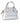 Silver Metallic Girl's Crossbody Purse