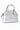 Silver Metallic Girl's Crossbody Purse