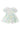 Spring Dandelion Floral S/S Twirl Bodysuit